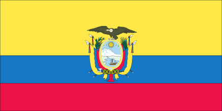 Ecuador Flagge